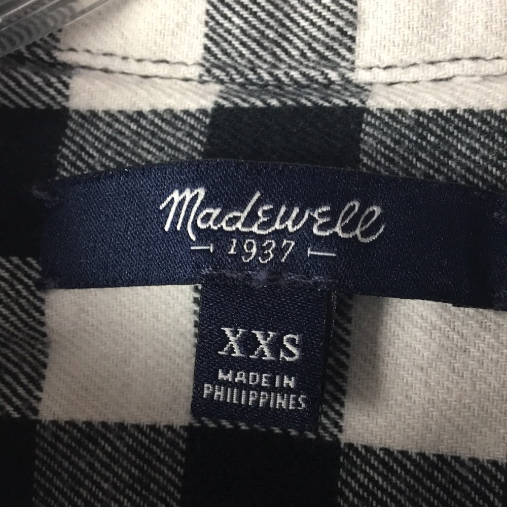 Madewell Oversized Boyshirt in Buffalo Check - Picture 8 of 13
